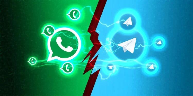 انتقال چت واتساپ به تلگرام