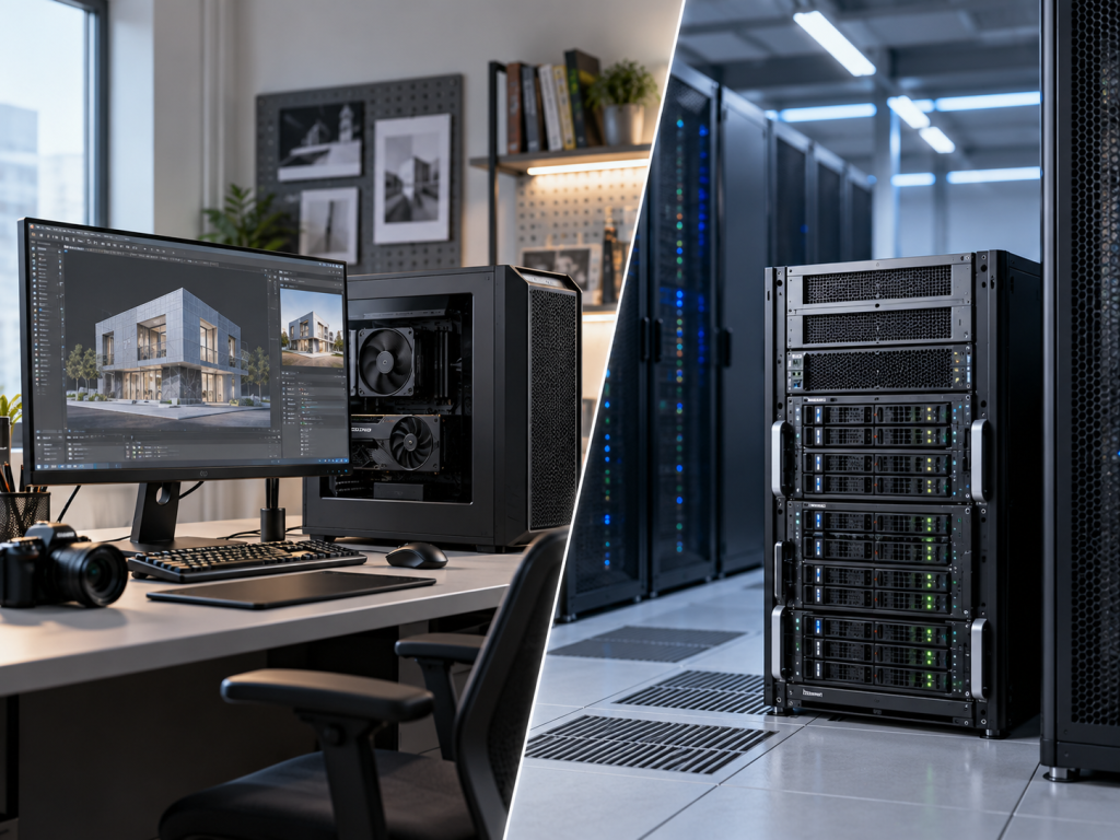 تفاوت Server با Workstation